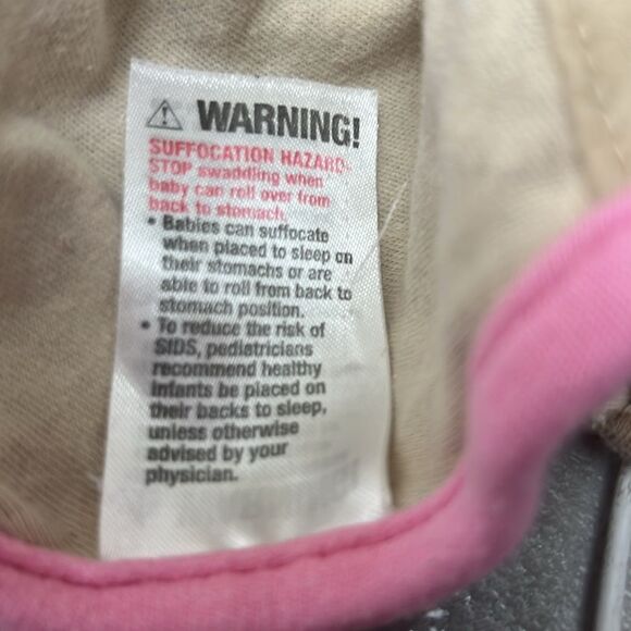 Swaddle Me Infant Animal Print Cotton Swaddle EUC size small - Picture 8 of 9